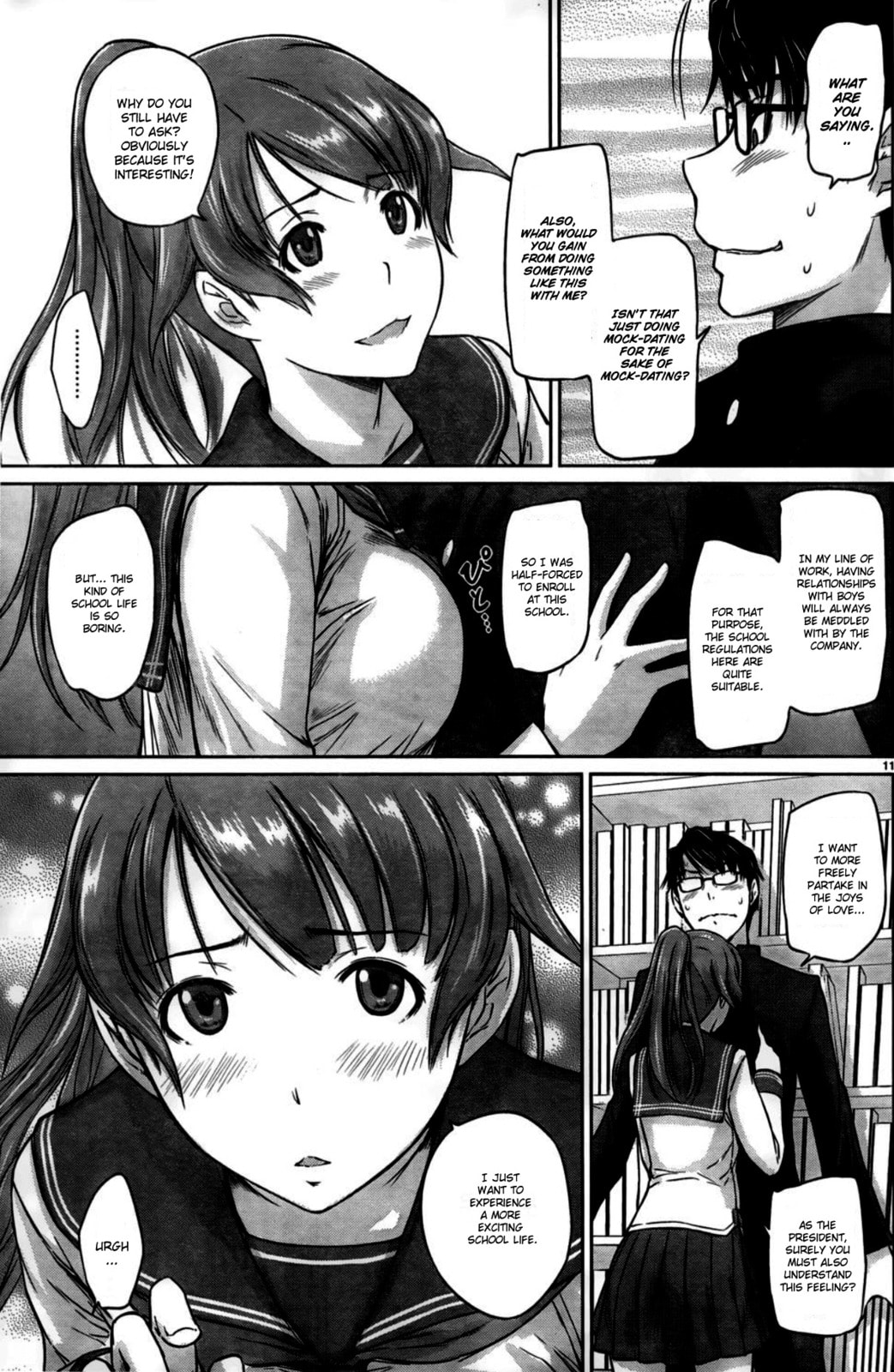 Read Love Oriented Student Council chapter 4 image 10 on Lezhin