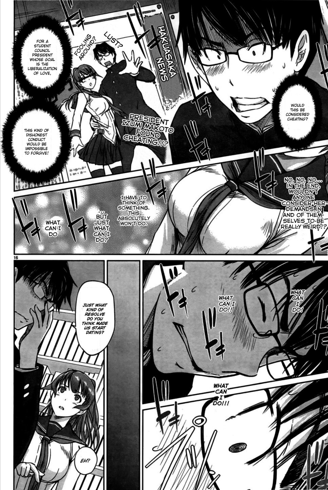 Read Love Oriented Student Council chapter 4 image 15 on Lezhin