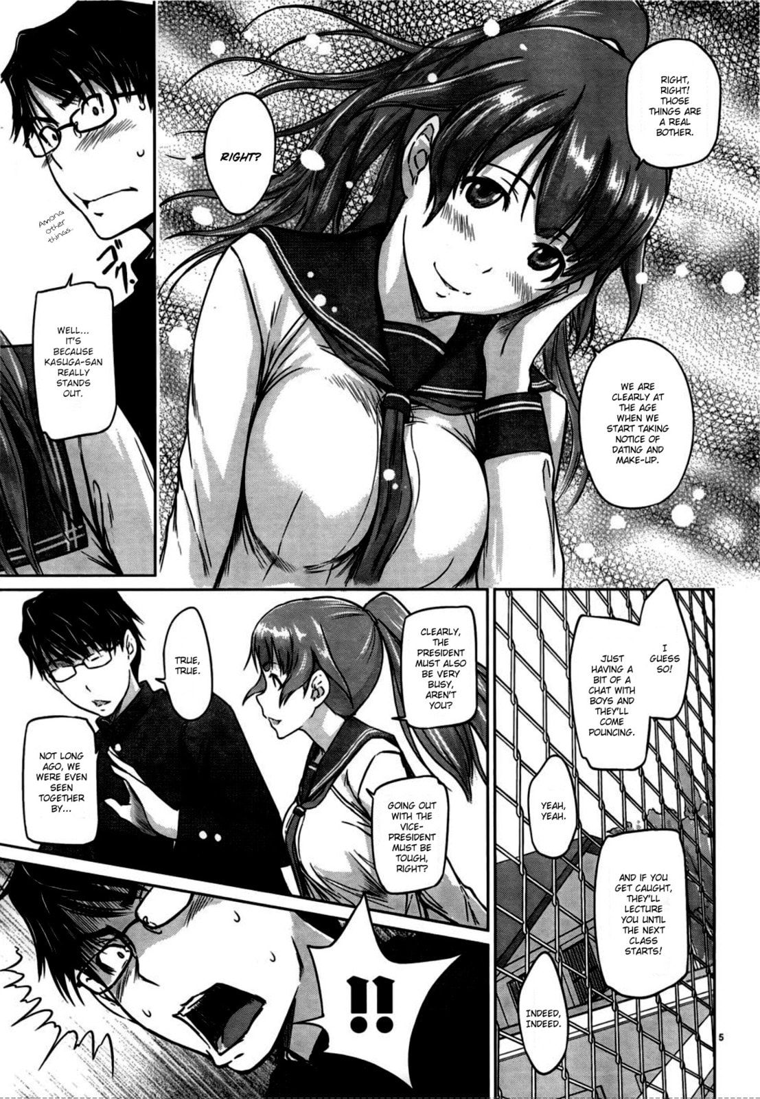 Read Love Oriented Student Council chapter 4 image 4 on Lezhin