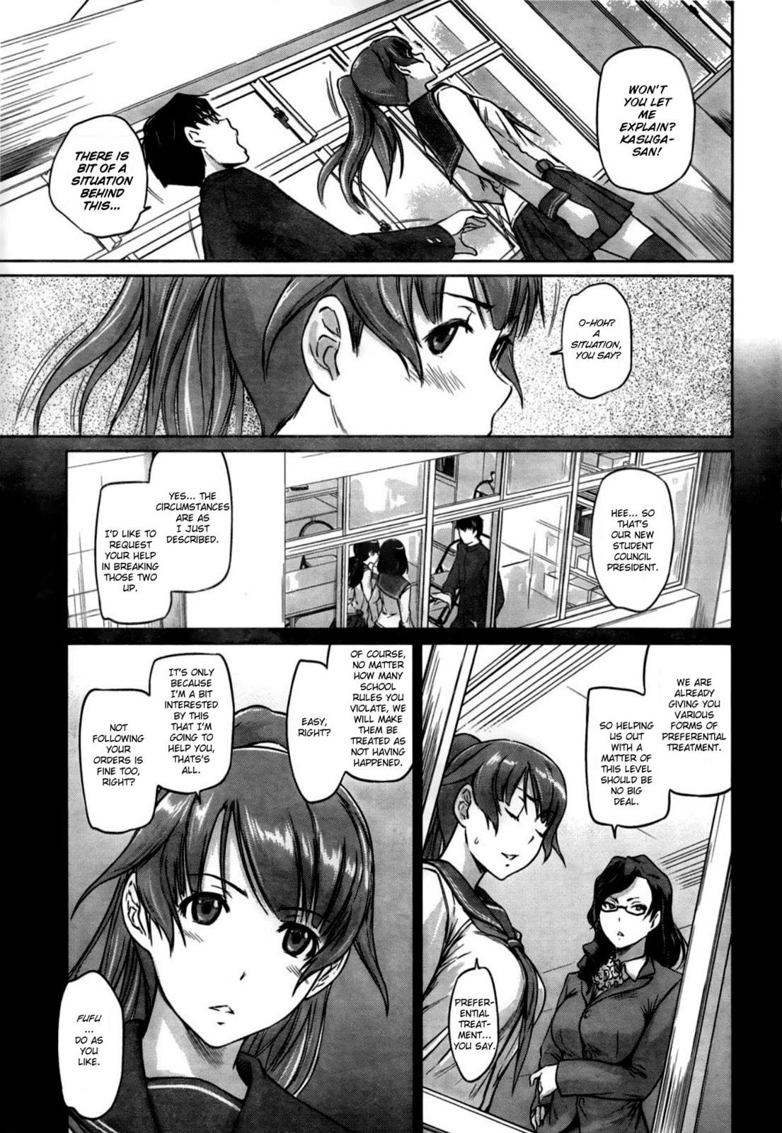 Read Love Oriented Student Council chapter 4 image 6 on Lezhin