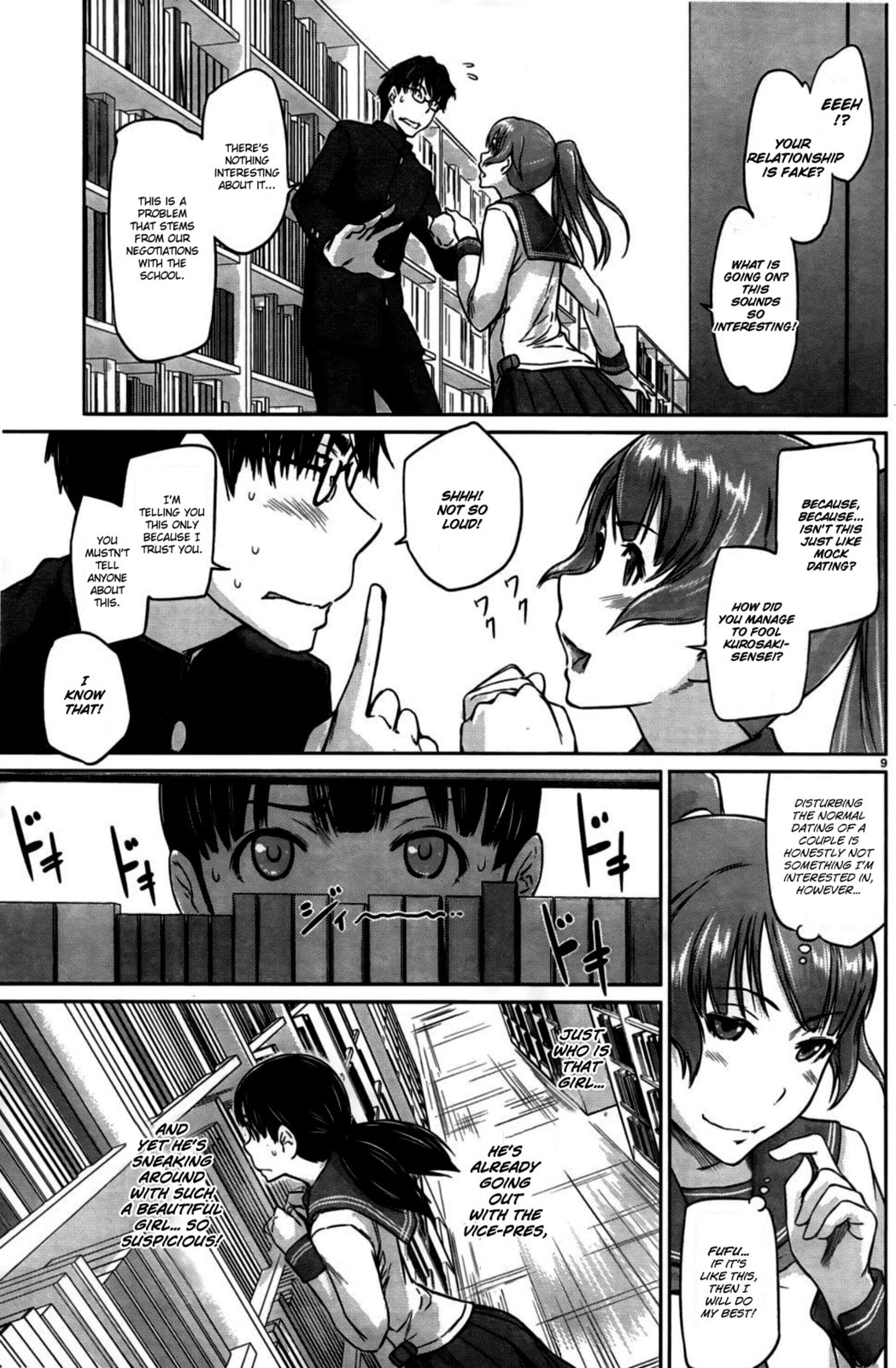 Read Love Oriented Student Council chapter 4 image 8 on Lezhin