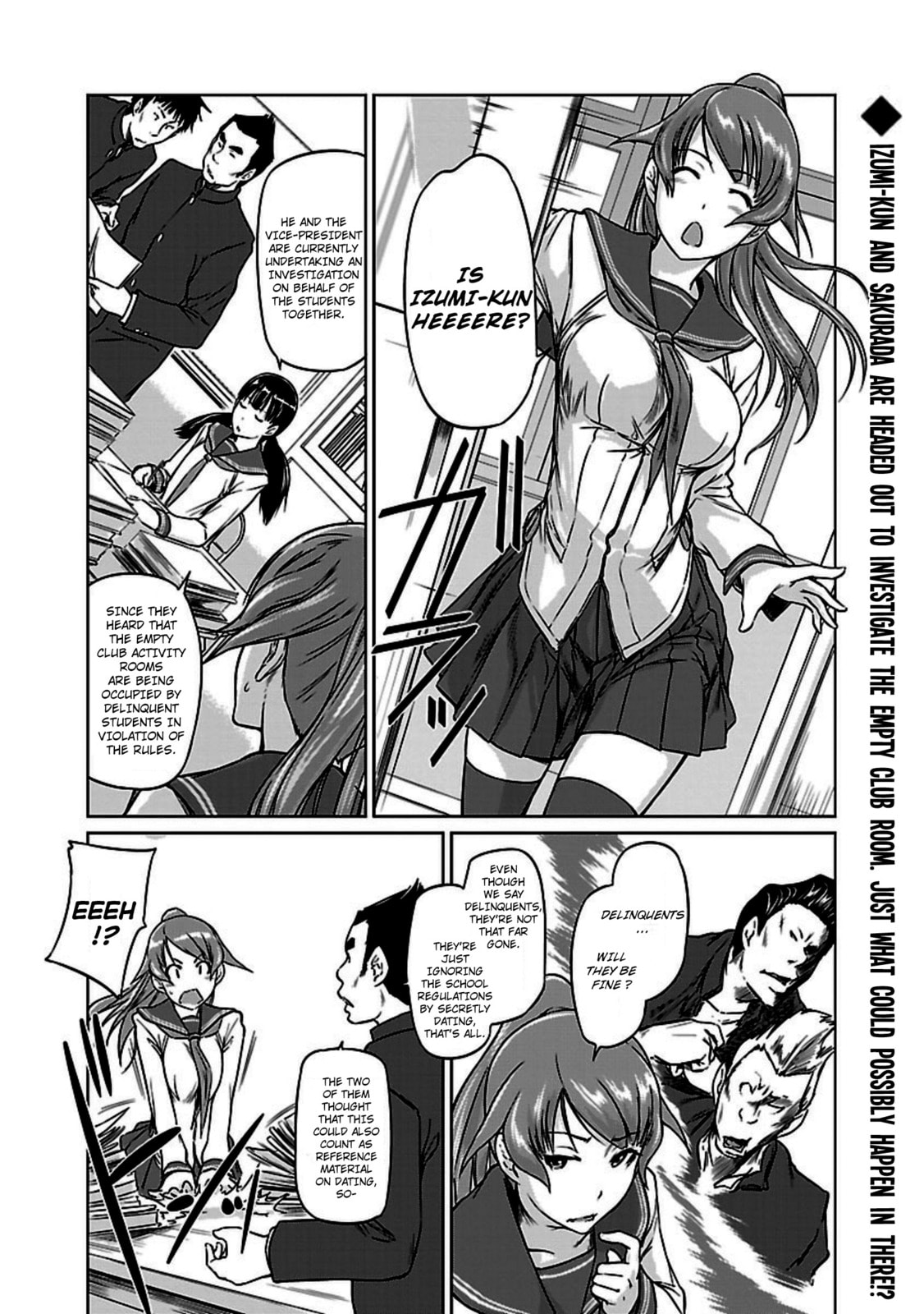 Read Love Oriented Student Council chapter 6 image 1 on Lezhin