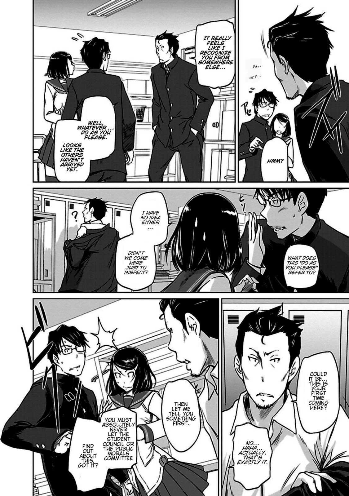 Read Love Oriented Student Council chapter 6 image 5 on Lezhin