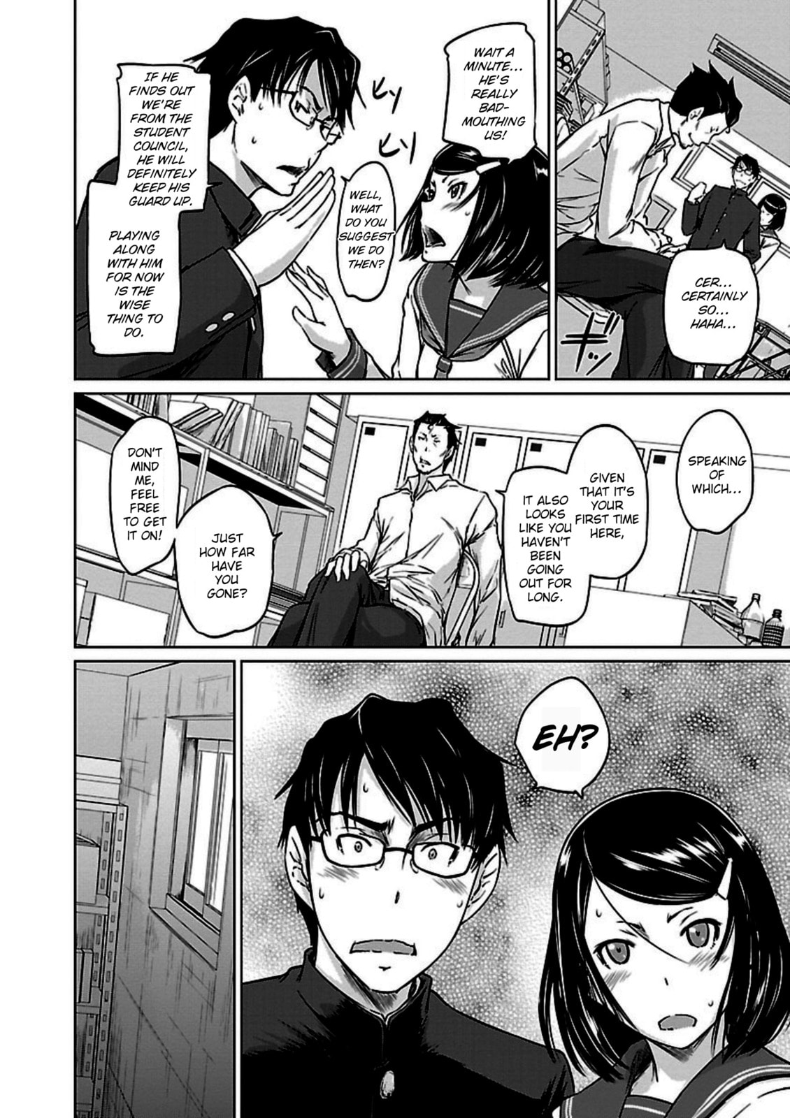 Read Love Oriented Student Council chapter 6 image 7 on Lezhin
