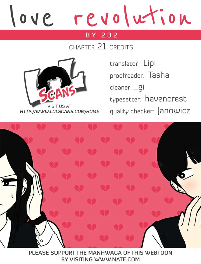 Read Love Revolution chapter 21 image 1 on Lezhin