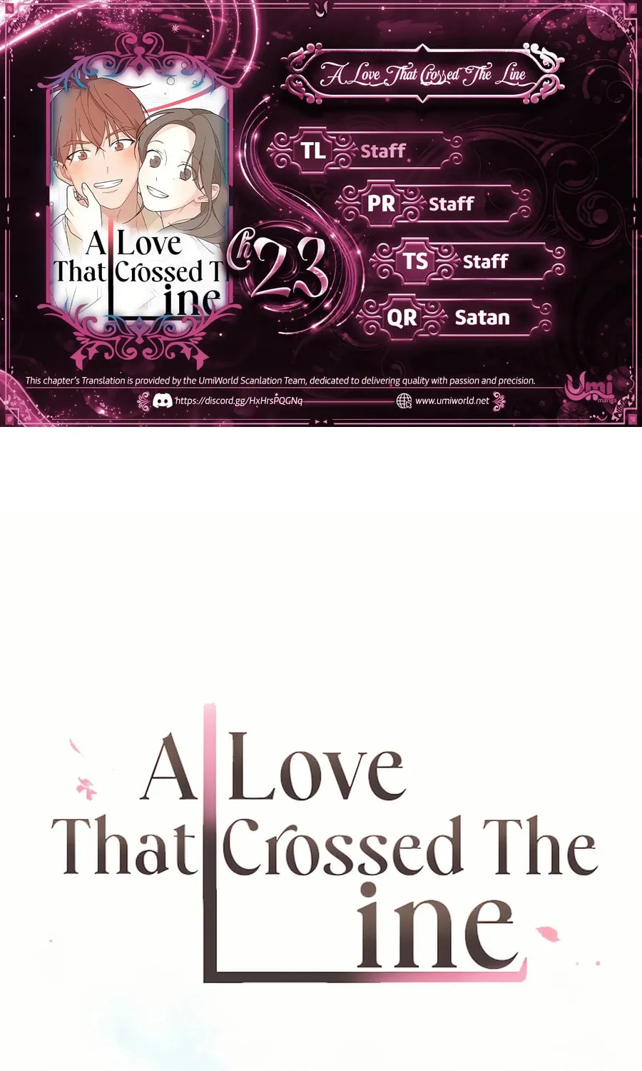 Love That Crosses the Line Chapter 23 page 3 - 