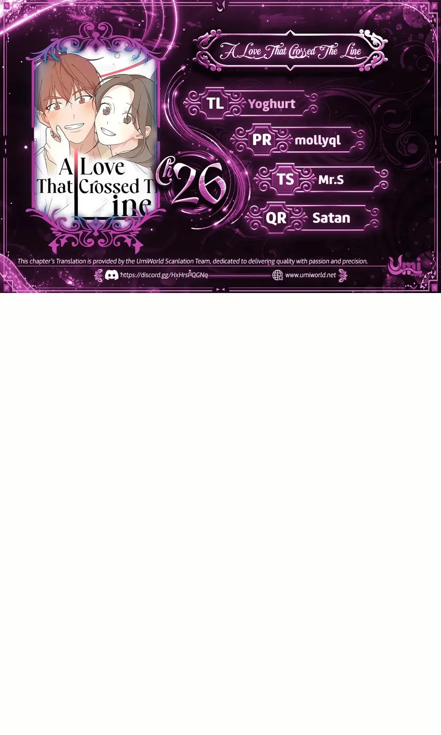 Love That Crosses the Line Chapter 26 page 3 - 