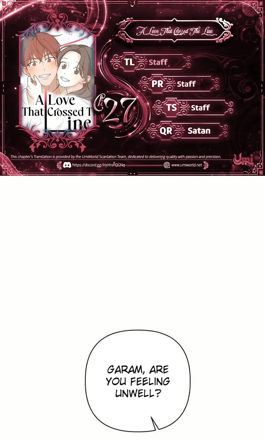 Love That Crosses the Line Chapter 27 page 3 - 