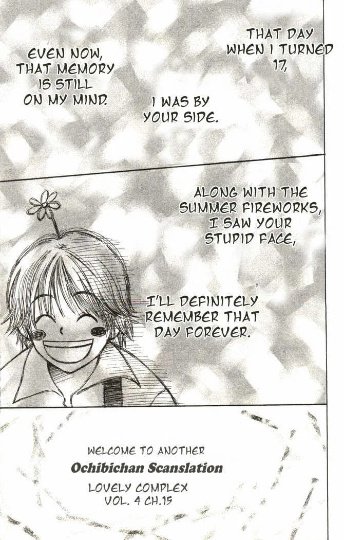 Read Lovely Complex chapter 15 image 1 on Lezhin