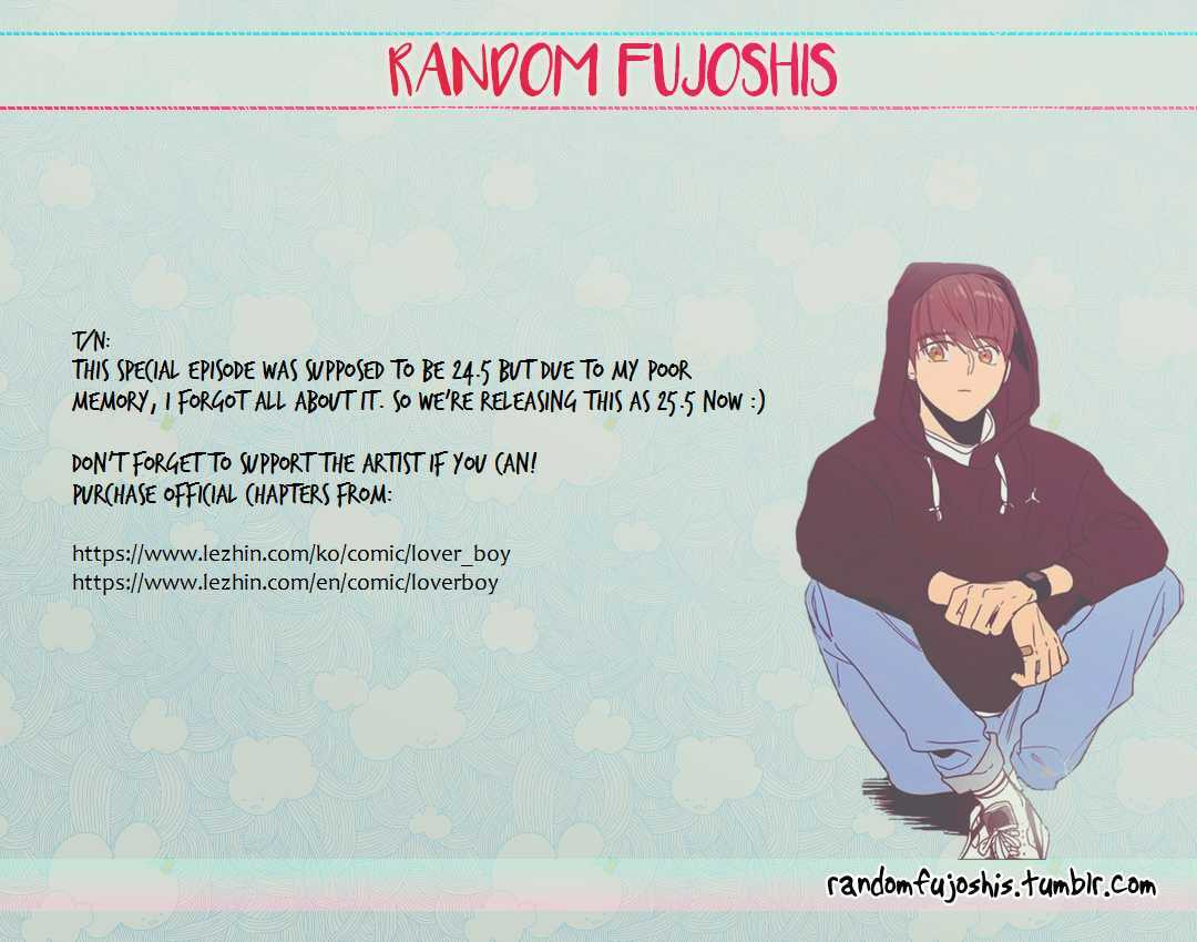 Read Lover Boy chapter 24.5 image 7 on Lezhin