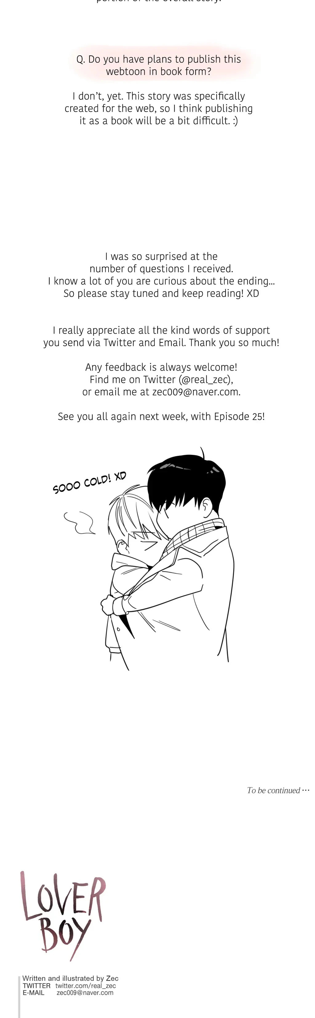 Read Lover Boy chapter 41.6 image 4 on Lezhin