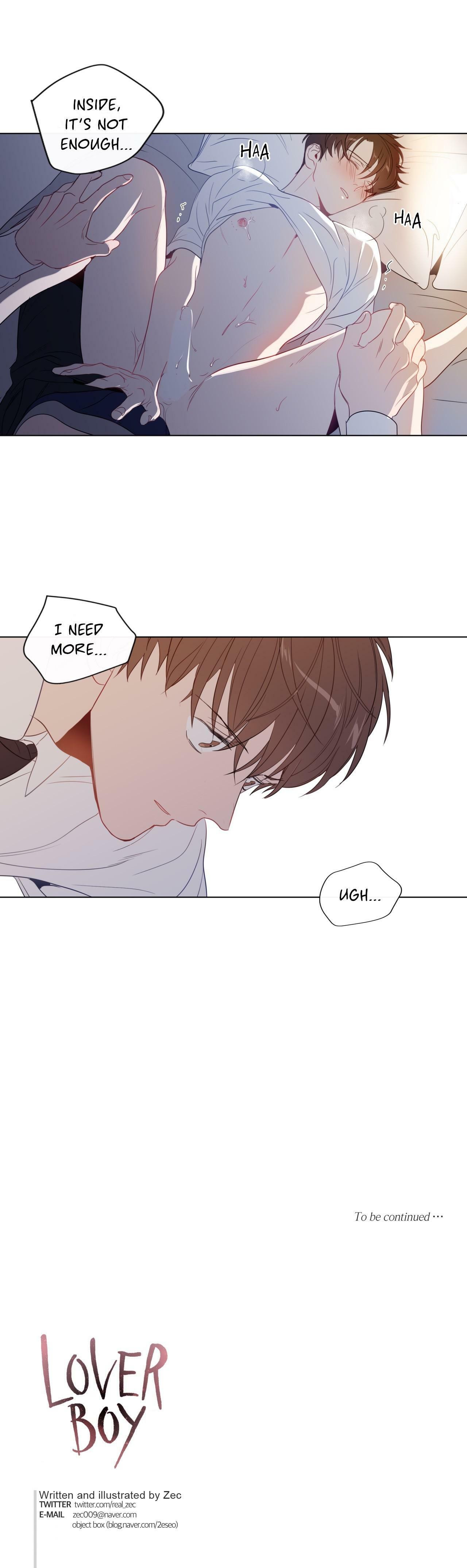 Read Lover Boy chapter 72.9 image 12 on Lezhin