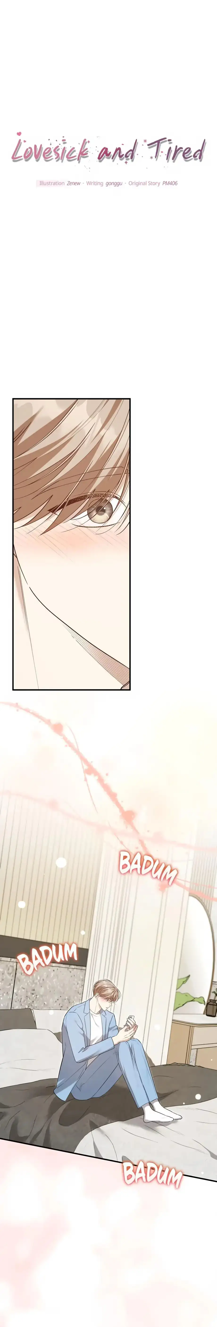 Read Lovesick and Tired chapter 23 image 1 on Lezhin