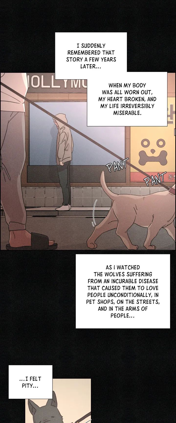 Read Lovesick Dog chapter 0 image 1 on Lezhin