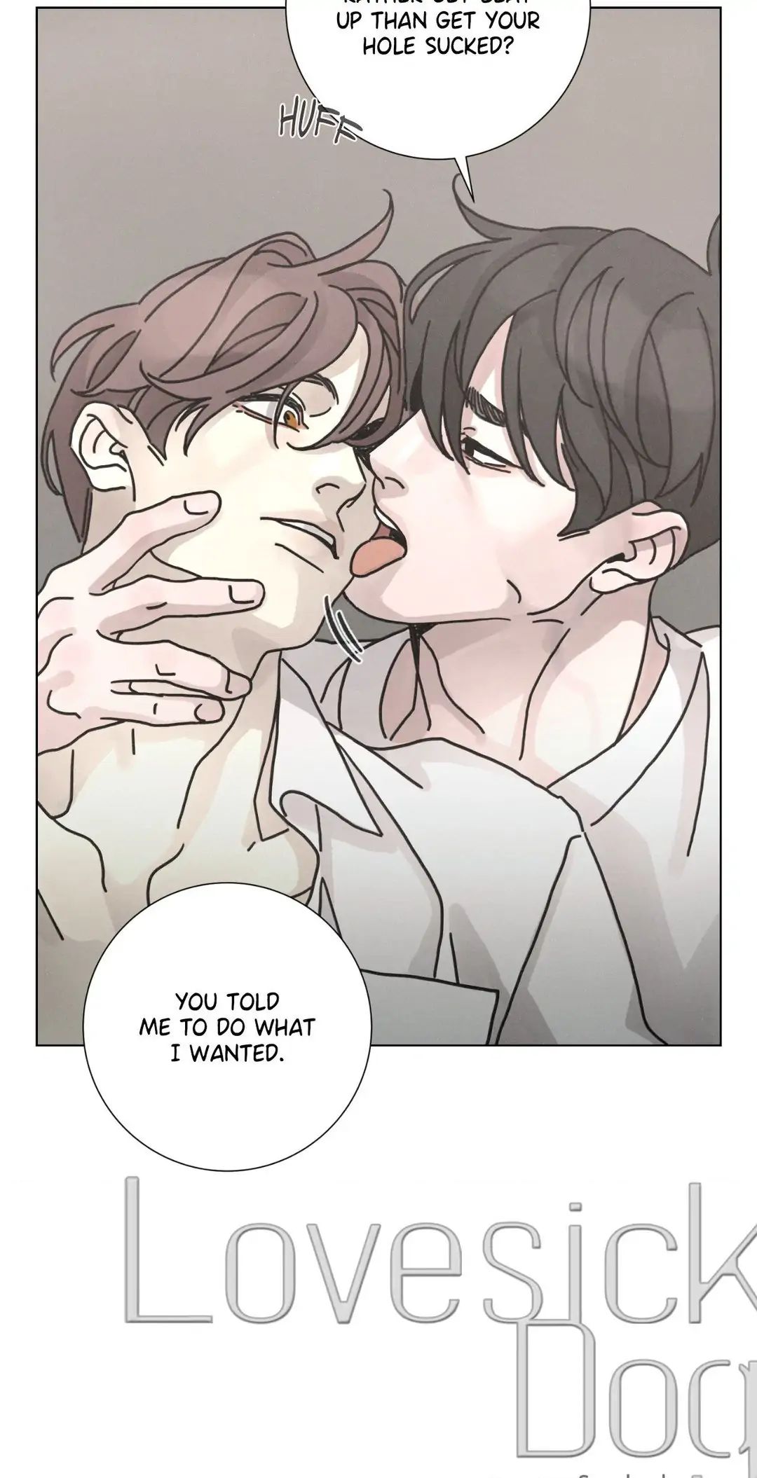Read Lovesick Dog chapter 4 image 2 on Lezhin