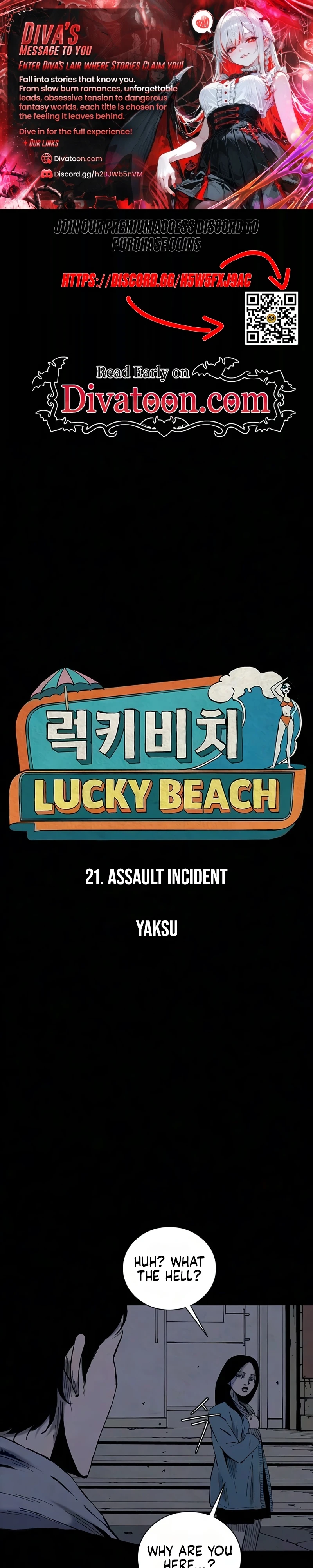 Read Lucky Bitch chapter 21 image 0 on Lezhin