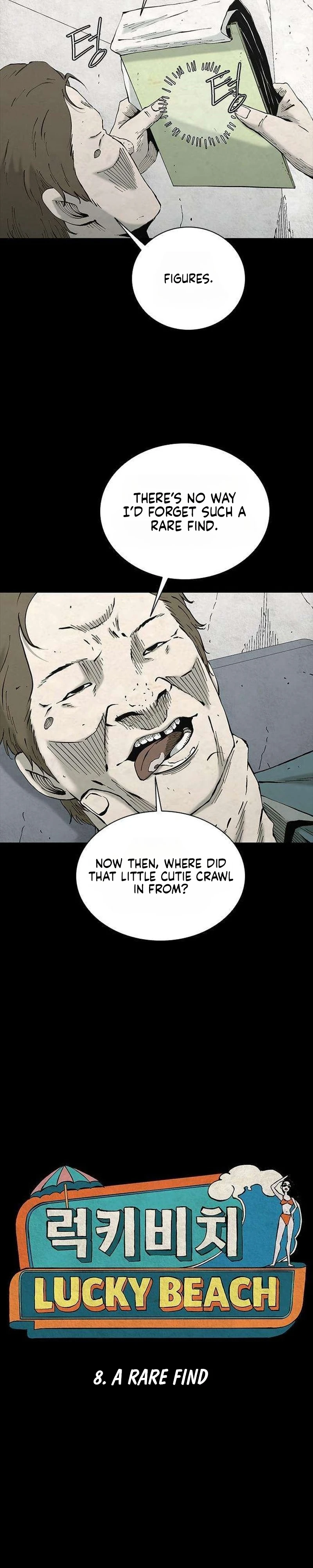 Read Lucky Bitch chapter 8 image 1 on Lezhin