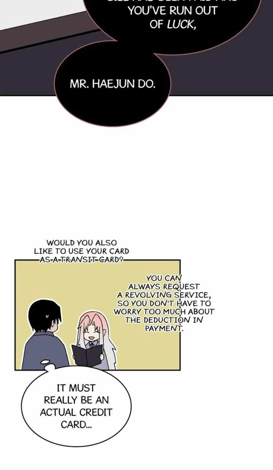 Read Lucky Credit chapter 3 image 46 on Lezhin