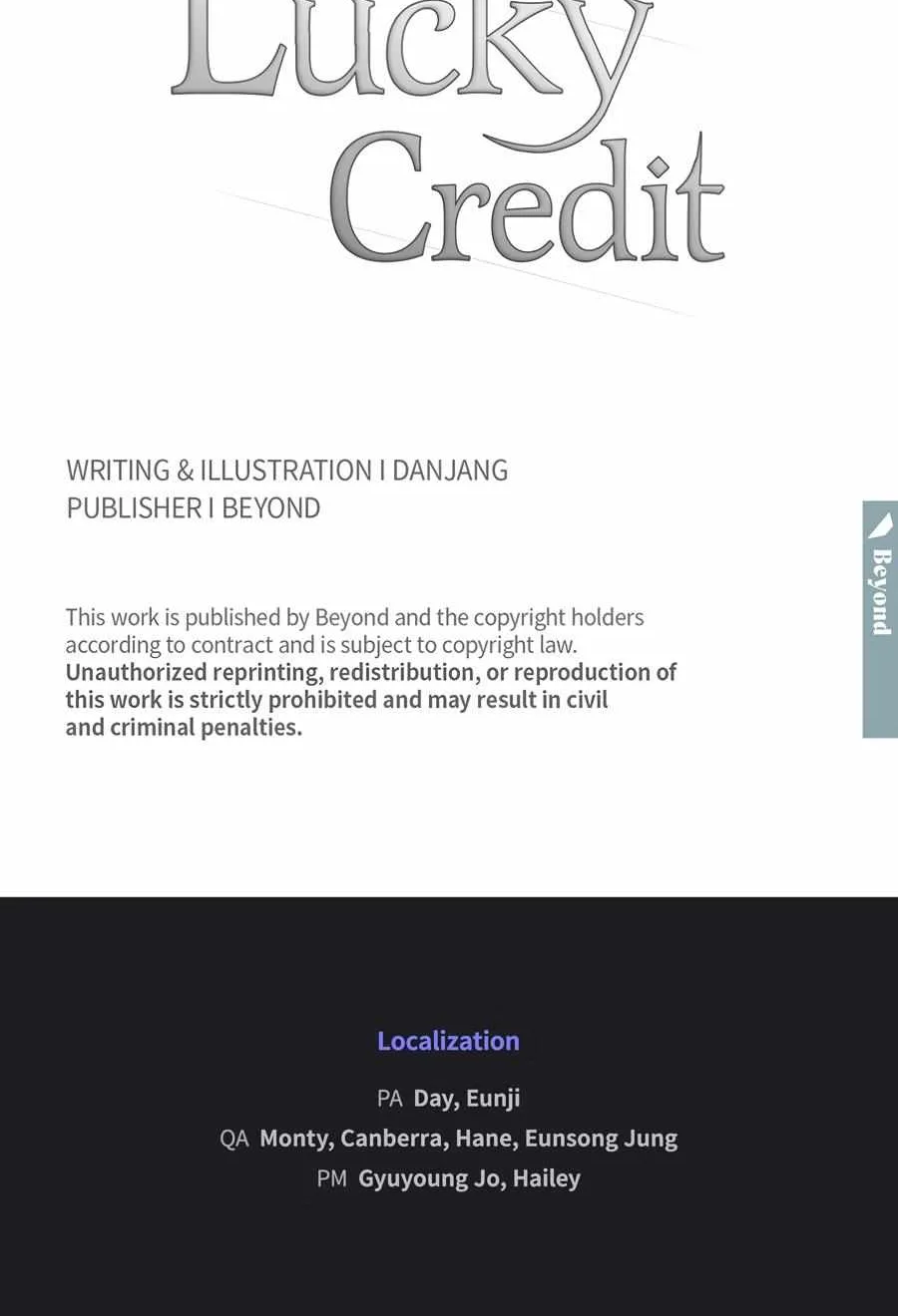 Read Lucky Credit chapter 30 image 59 on Lezhin