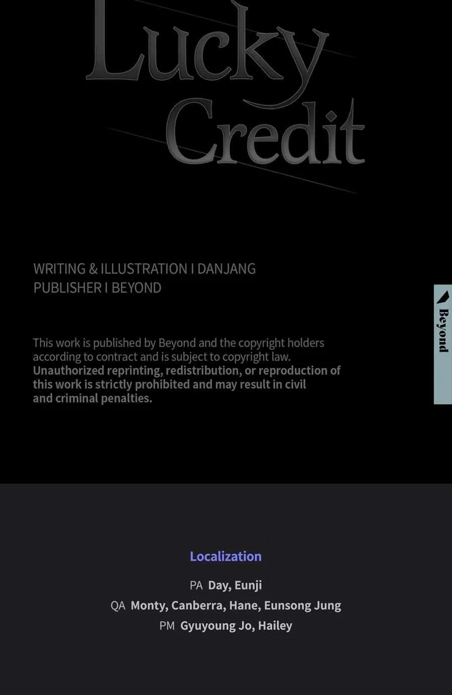 Read Lucky Credit chapter 60 image 70 on Lezhin