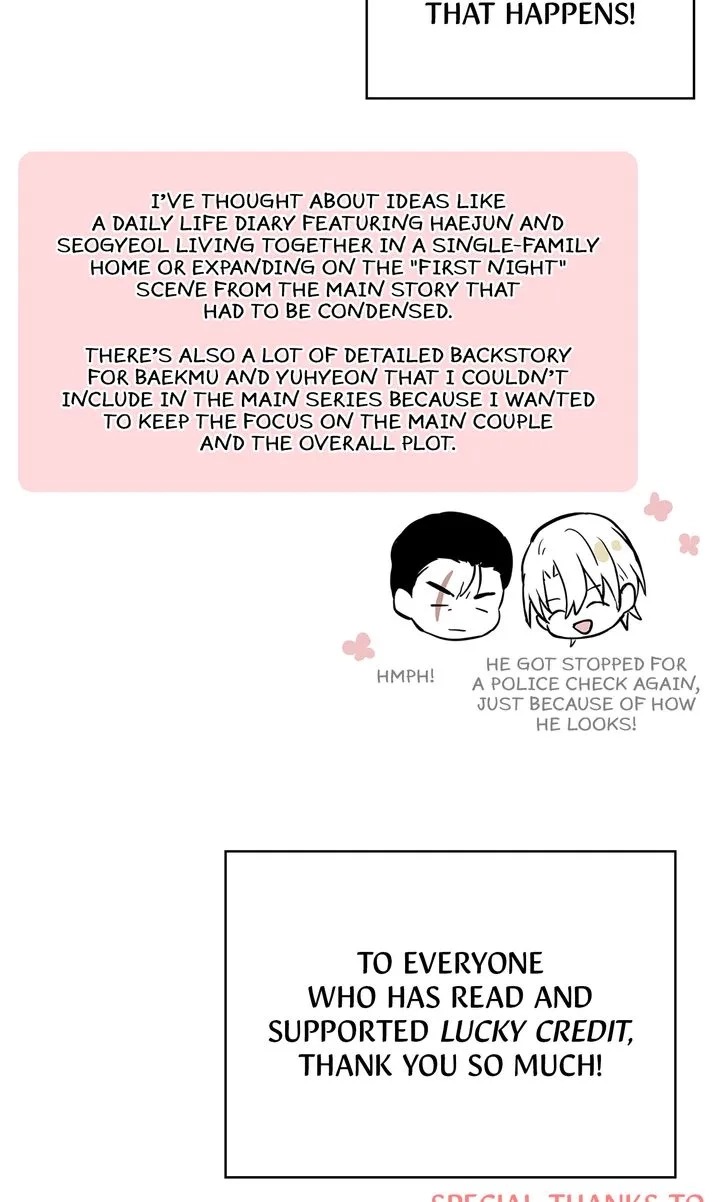 Lucky Credit Chapter 71.5 page 7 - 