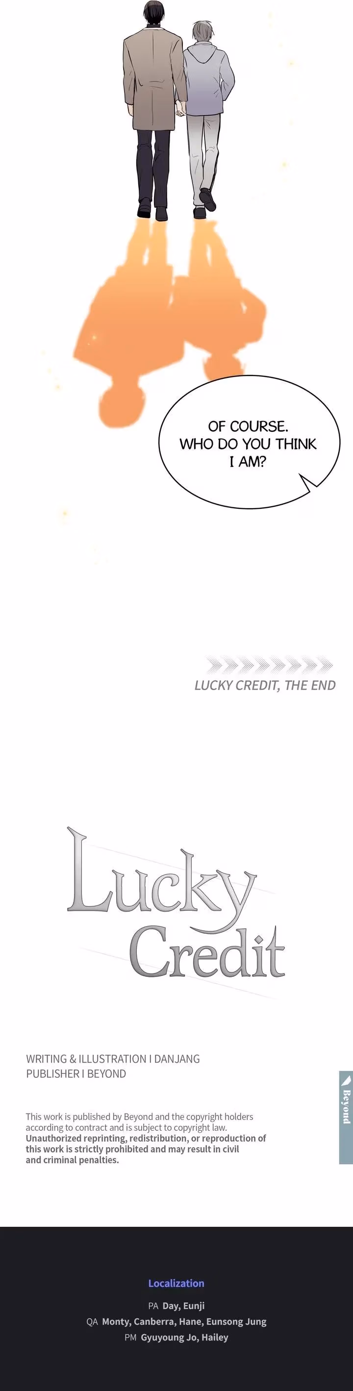 Read Lucky Credit chapter 73 image 14 on Lezhin