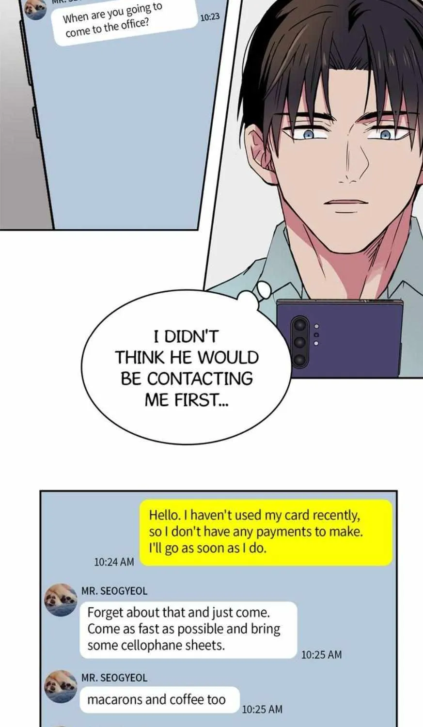 Read Lucky Credit chapter 8 image 19 on Lezhin