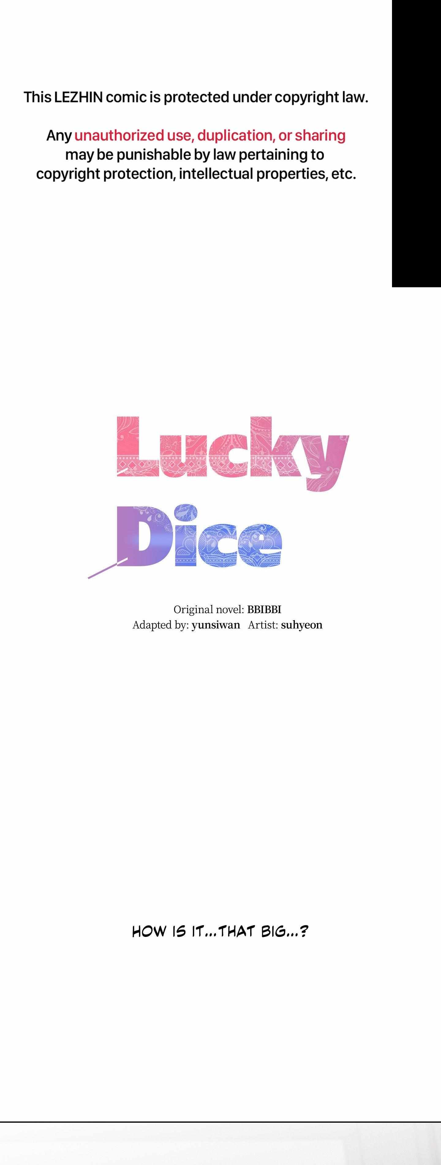 Read Lucky Dice chapter 14 image 1 on Lezhin