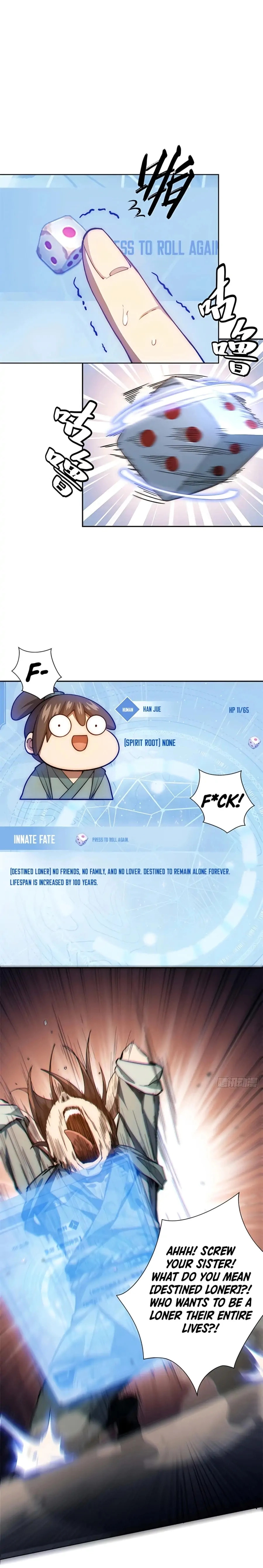 Lucky Me: I Secretly Cultivated for 1,000 Years Chapter 1.1 page 3 - 