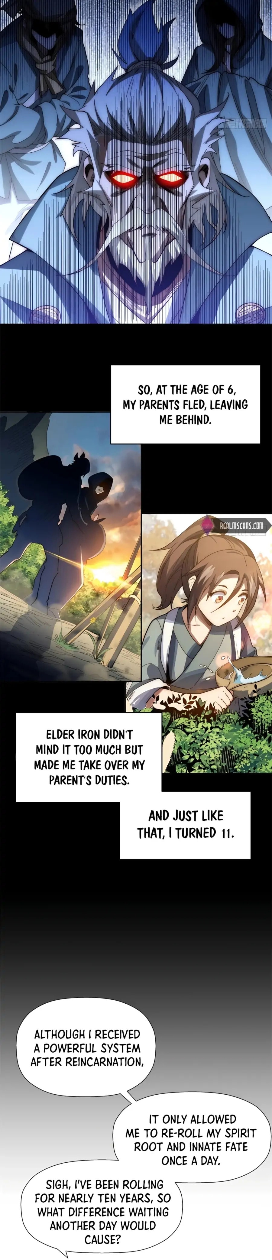 Lucky Me: I Secretly Cultivated for 1,000 Years Chapter 1.1 page 6 - 