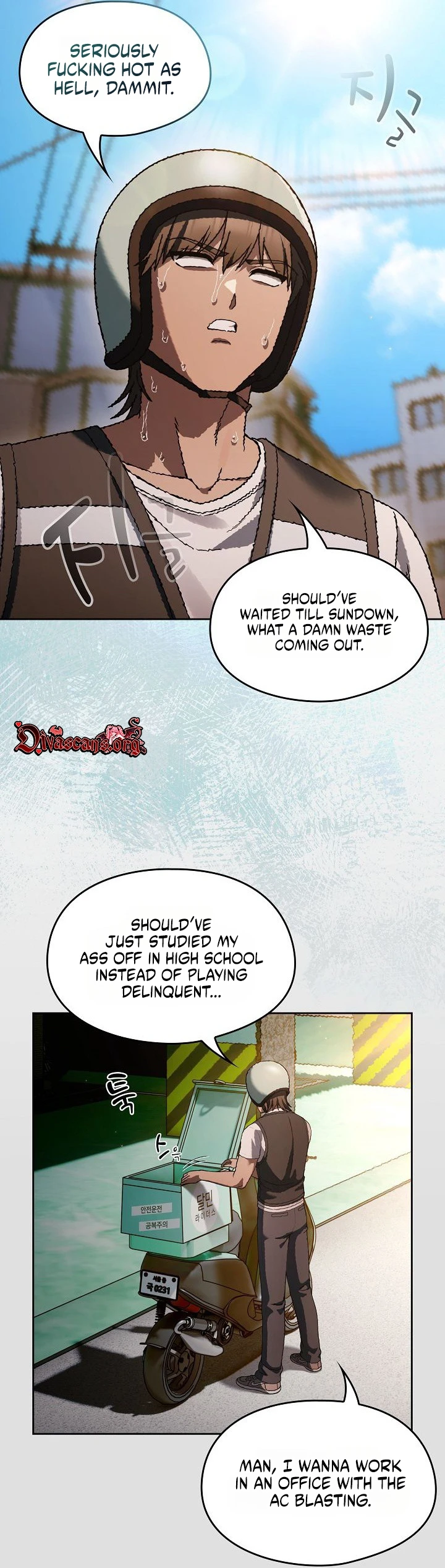 Read Lucky na Nichi chapter 1 image 3 on Lezhin