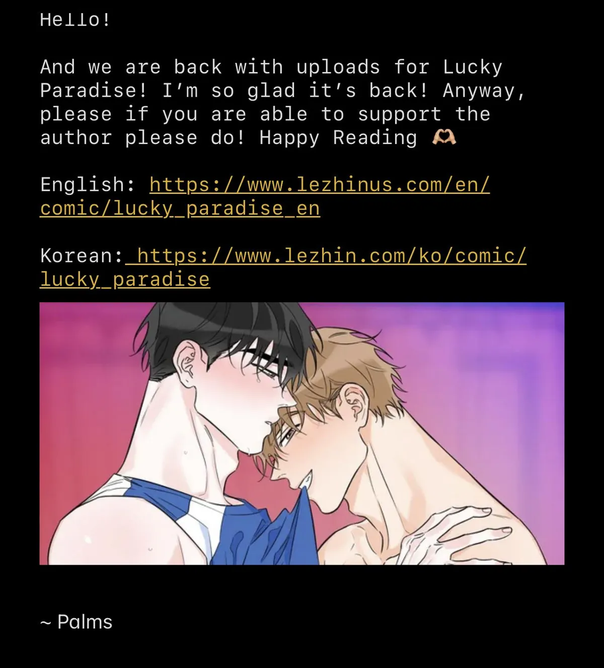 Read Lucky Paradise chapter 82 image 14 on Lezhin