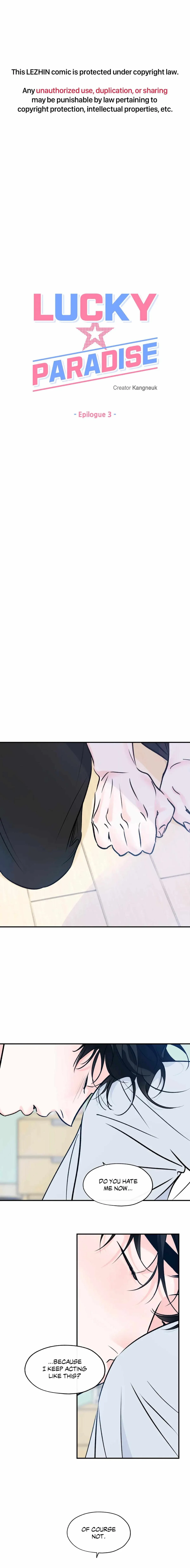 Read Lucky Paradise chapter 84 image 1 on Lezhin