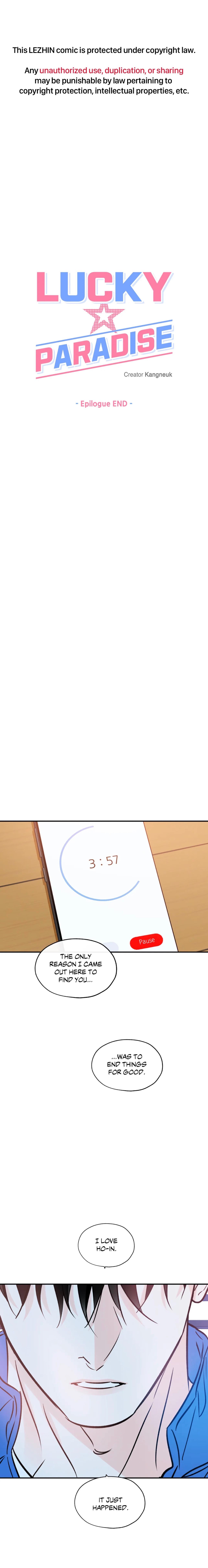 Read Lucky Paradise chapter 85.8 image 1 on Lezhin