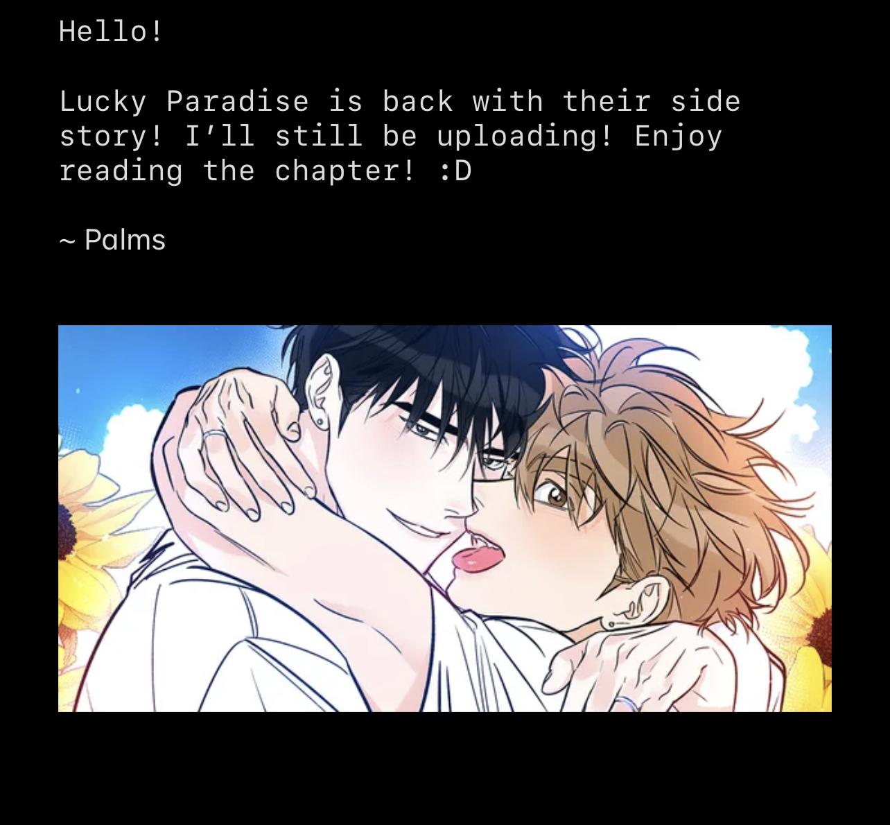 Read Lucky Paradise chapter 86 image 1 on Lezhin