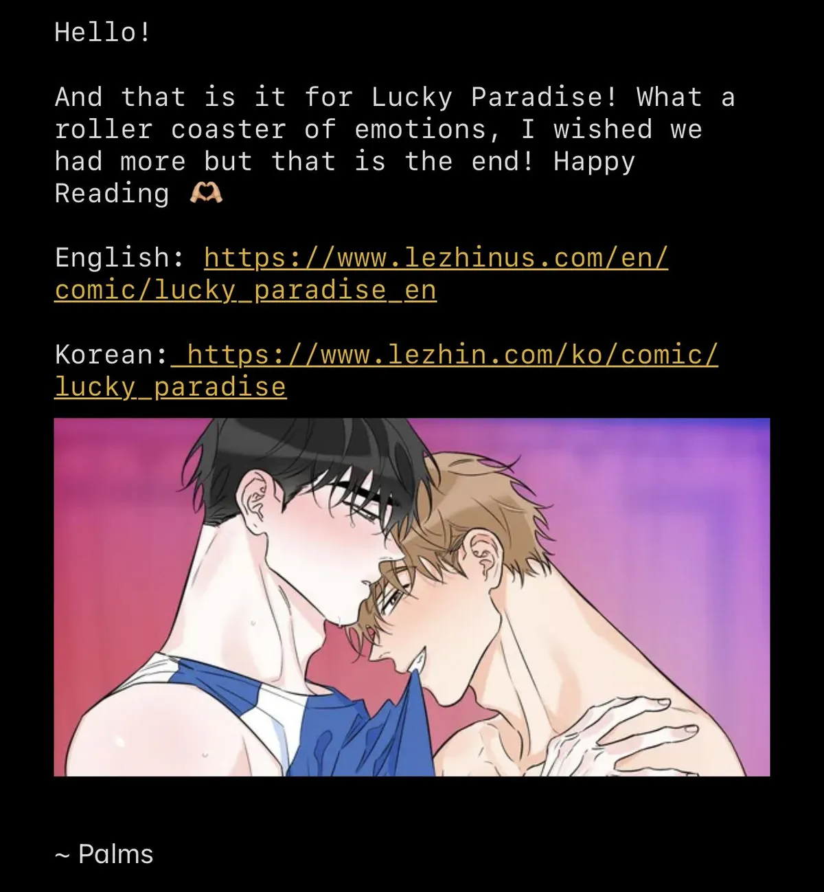 Read Lucky Paradise chapter 91 image 11 on Lezhin
