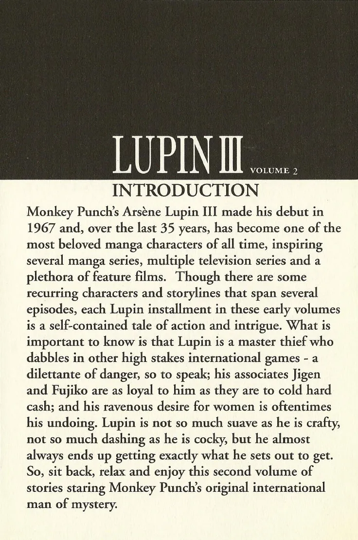 Read Lupin the 3rd chapter 10 image 1 on Lezhin