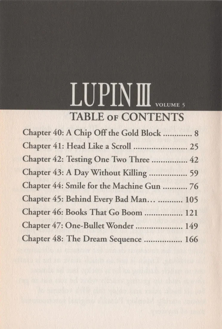 Read Lupin the 3rd chapter 40 image 1 on Lezhin