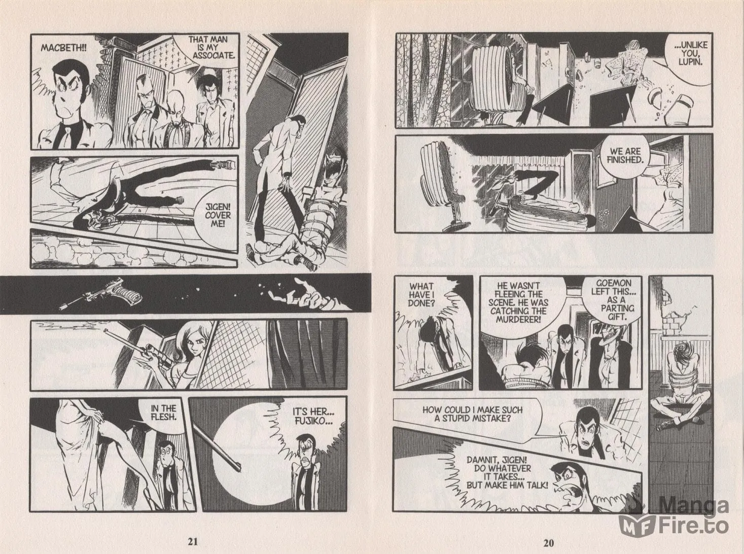 Read Lupin the 3rd chapter 74 image 8 on Lezhin