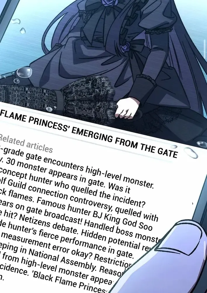 Read Lv99 Black Flame Princess chapter 16 image 104 on Lezhin