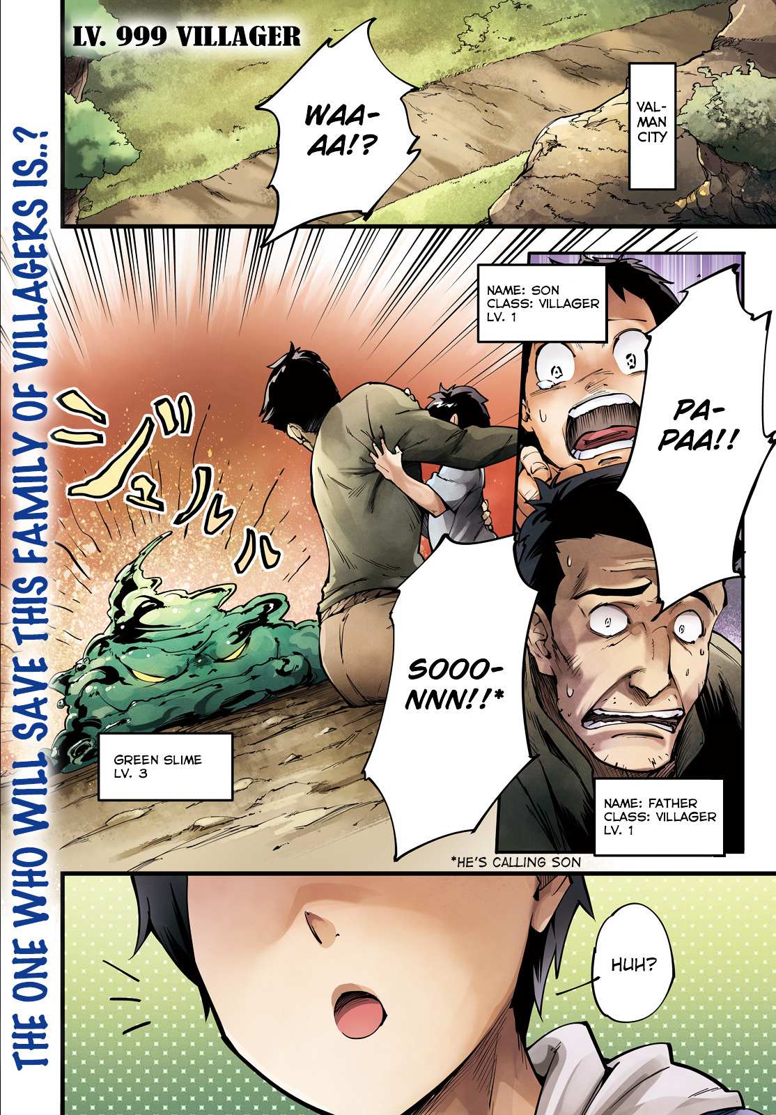 Read Lv999 No Murabito chapter 1 image 1 on Lezhin