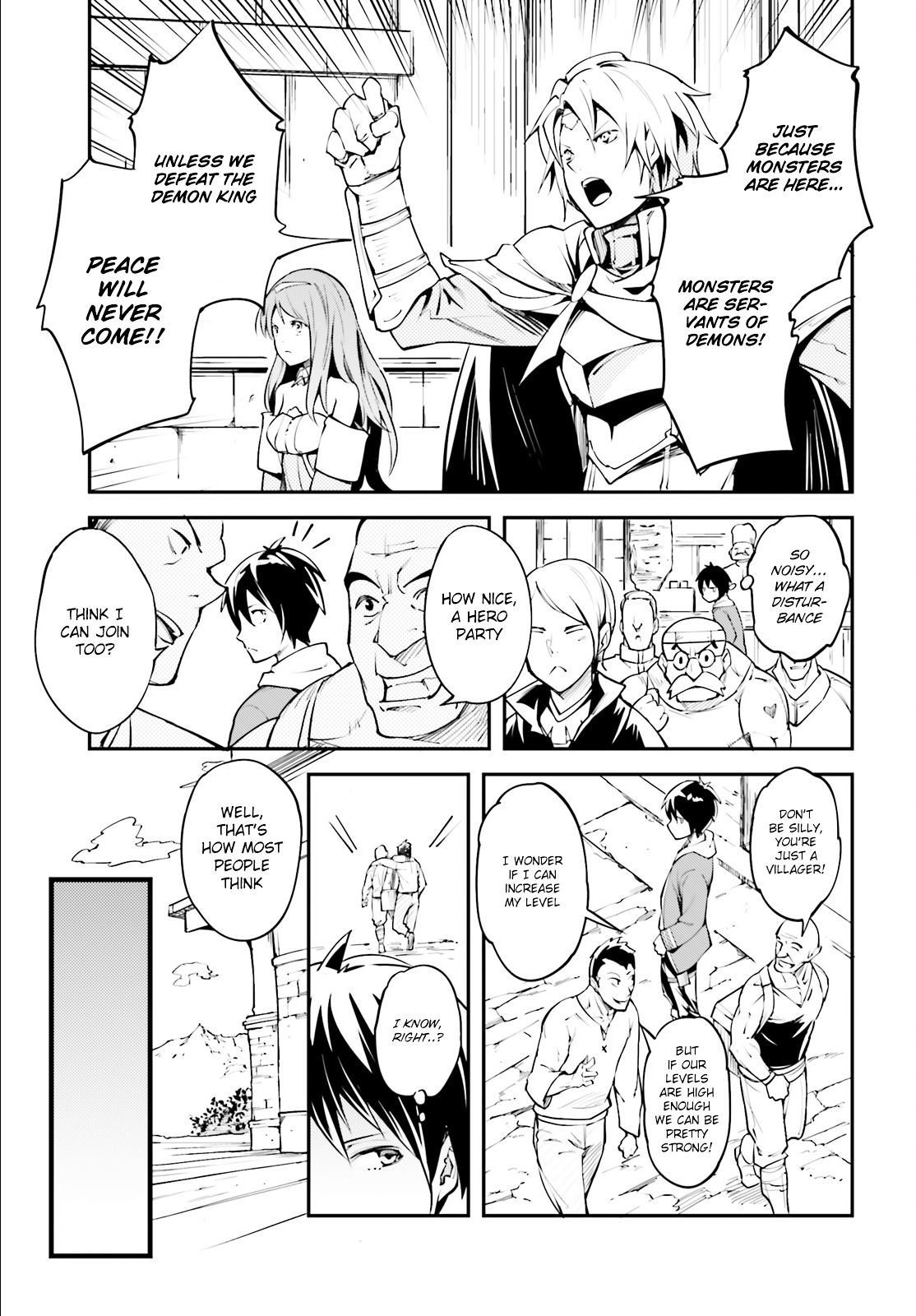Read Lv999 No Murabito chapter 1 image 12 on Lezhin
