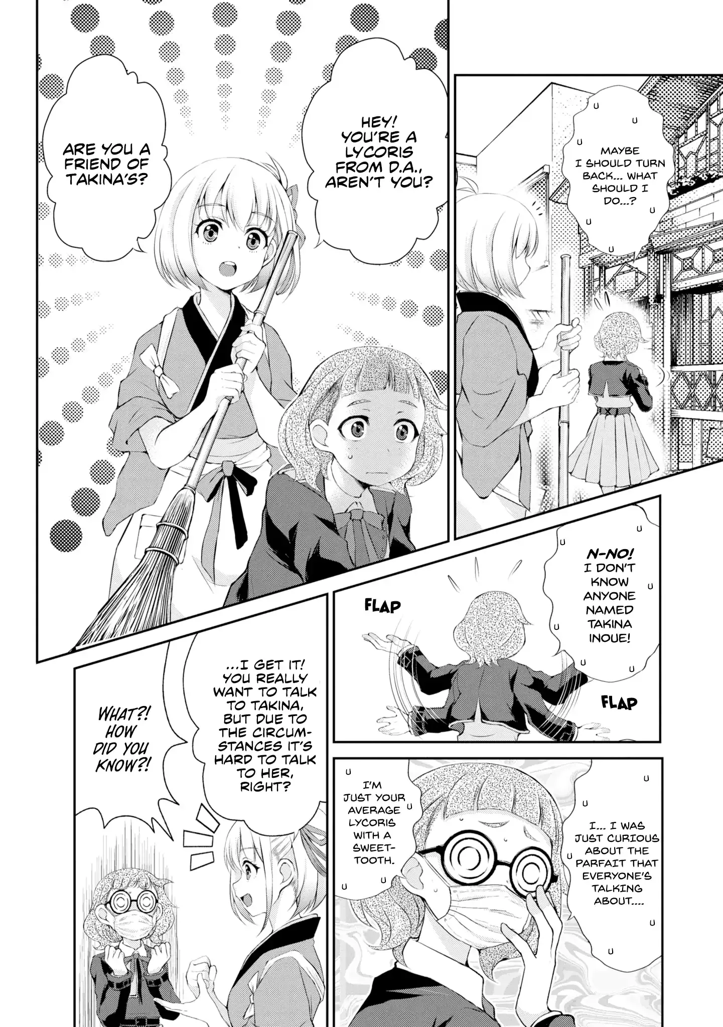 Read Lycoris Recoil Official Comic Anthology: React chapter 2 image 3 on Lezhin