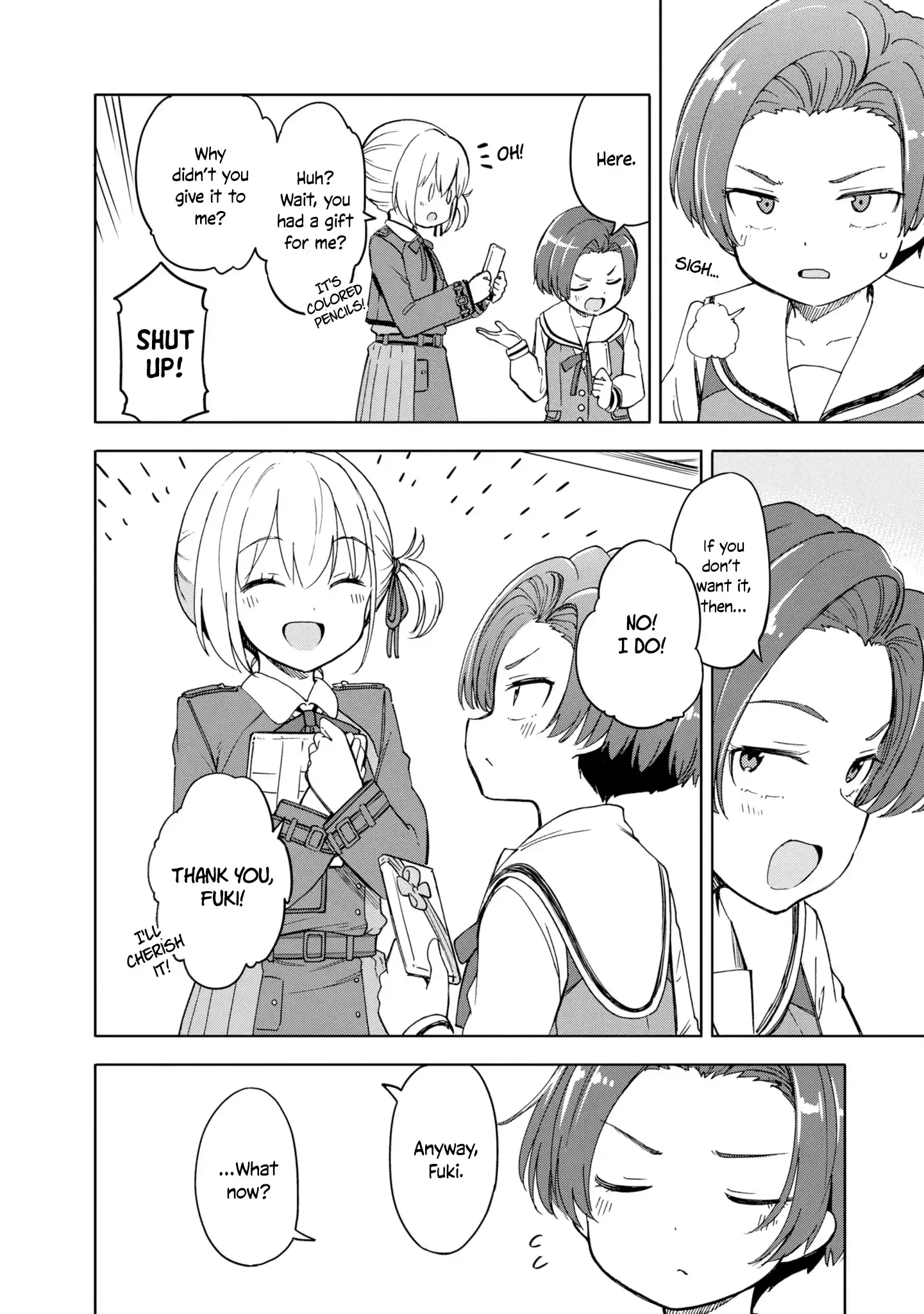 Read Lycoris Recoil Official Comic Anthology: React chapter 5 image 5 on Lezhin