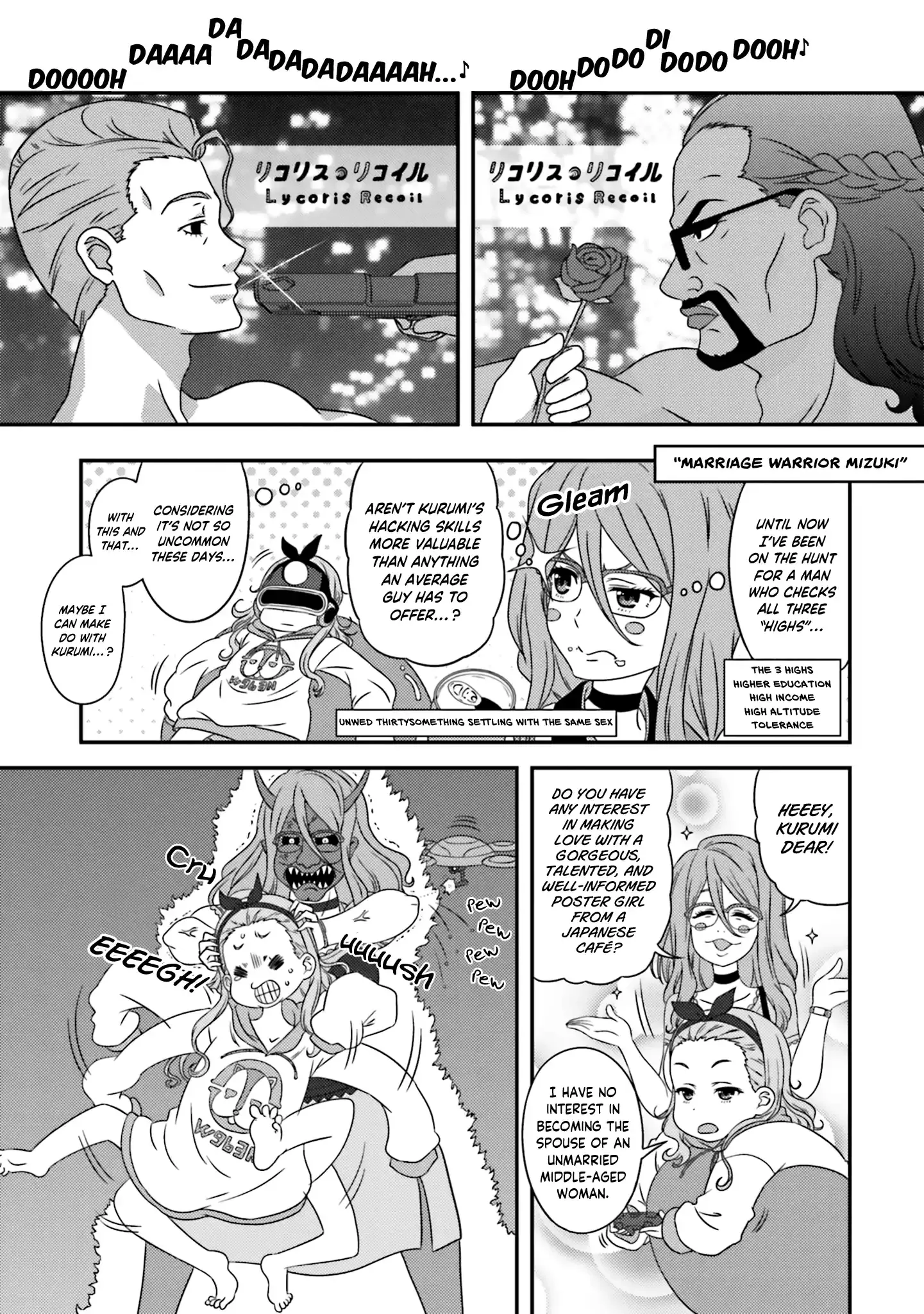 Read Lycoris Recoil Official Comic Anthology: React chapter 6 image 5 on Lezhin