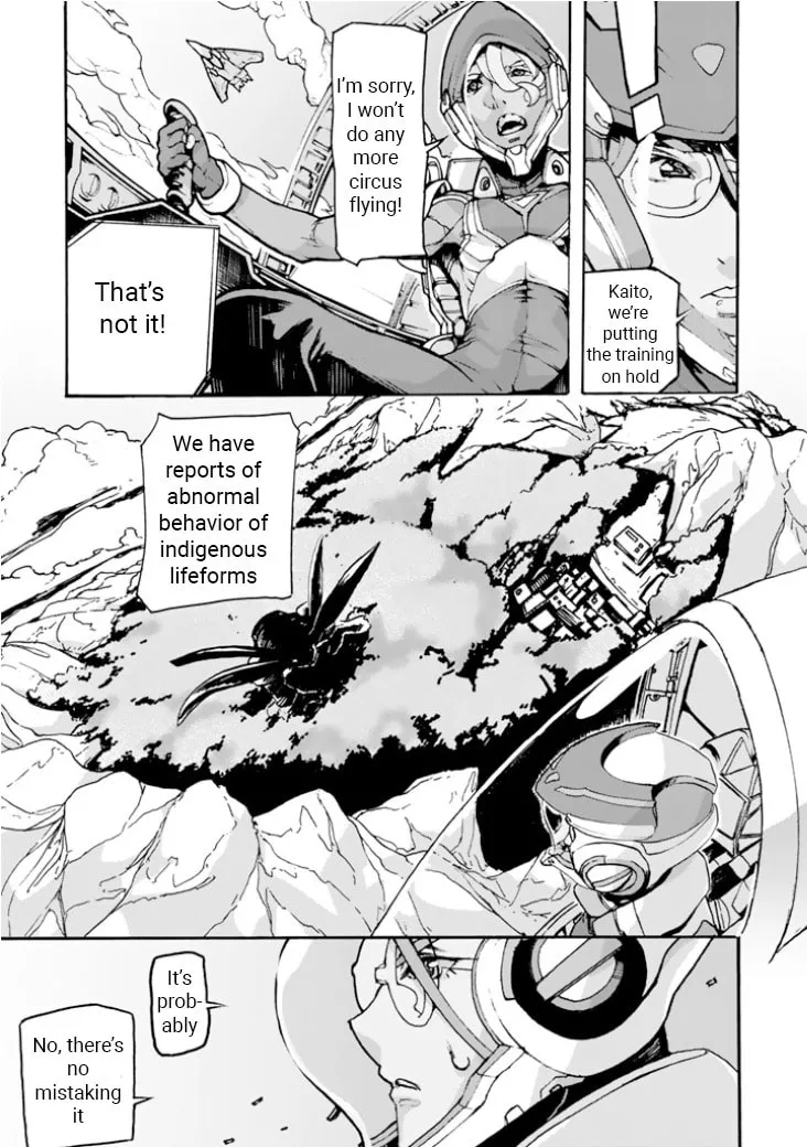 Read Macross Δ Gaiden: Macross E chapter 1 image 28 on Lezhin