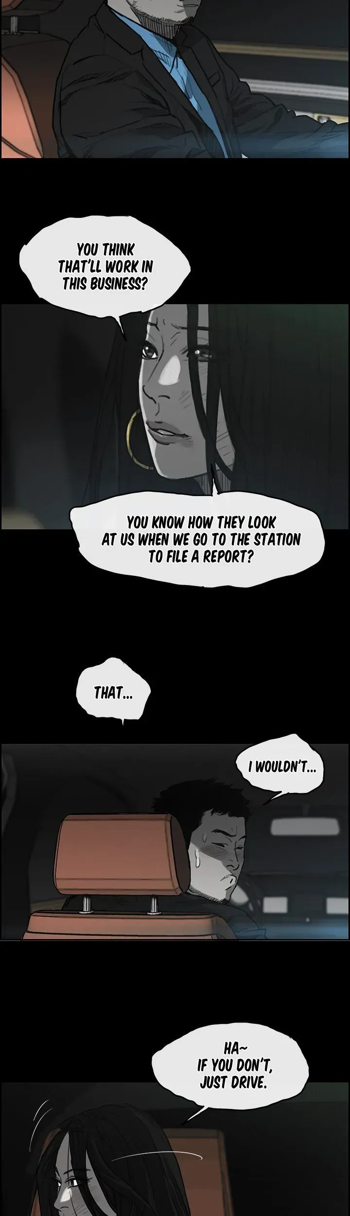 Read MAD: Escort Driver chapter 23 image 28 on Lezhin