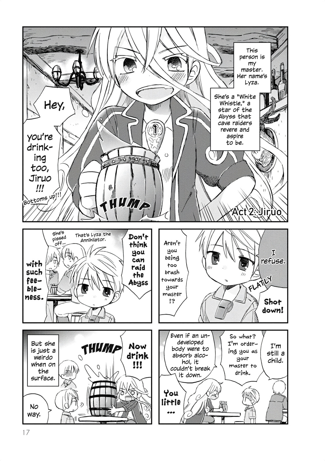Read Made in Abyss Official Anthology chapter 2 image 2 on Lezhin
