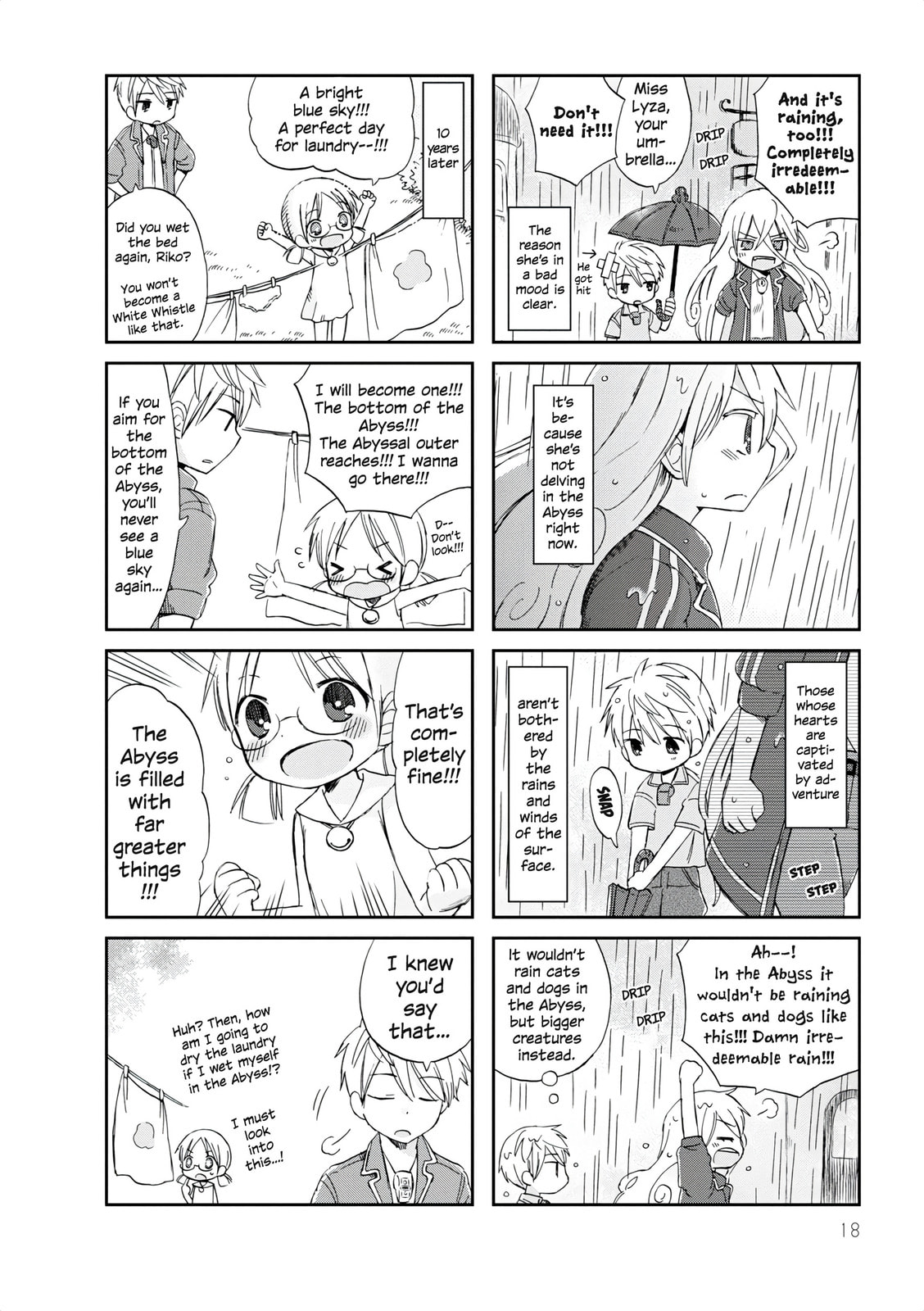 Read Made in Abyss Official Anthology chapter 2 image 3 on Lezhin