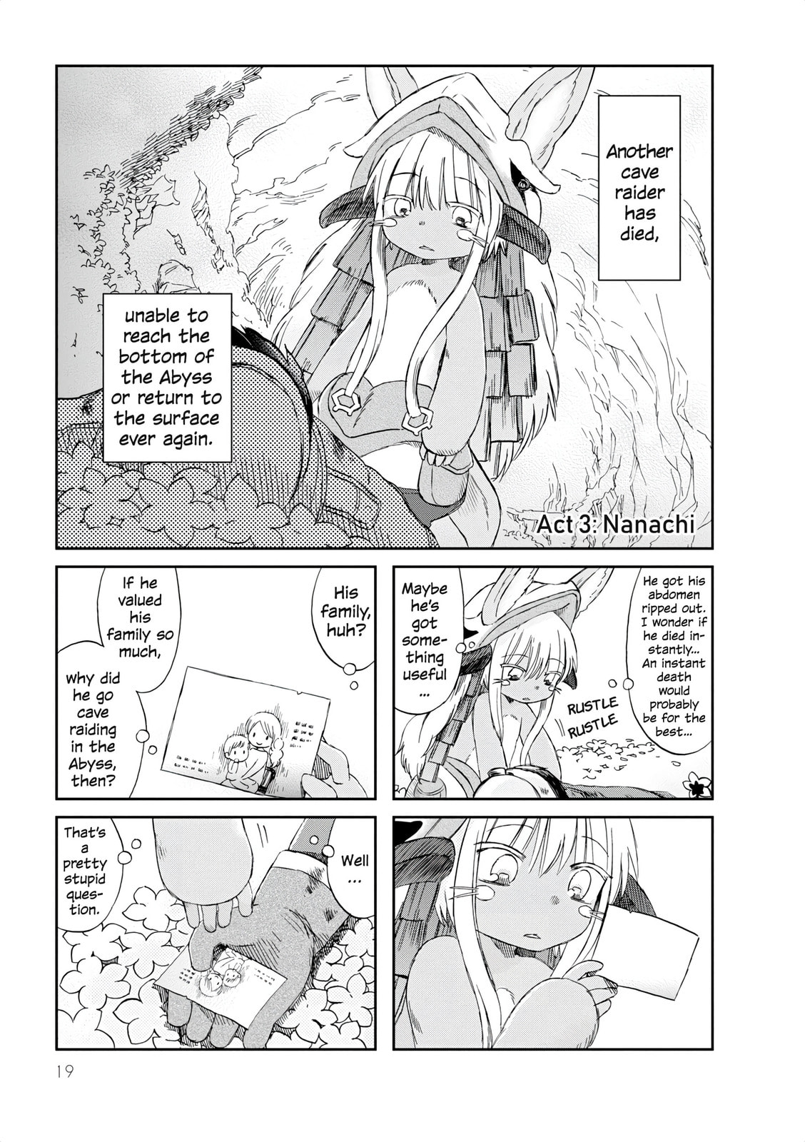 Read Made in Abyss Official Anthology chapter 2 image 4 on Lezhin